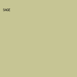 C6C594 - Sage color image preview