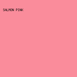 FA8C9B - Salmon Pink color image preview