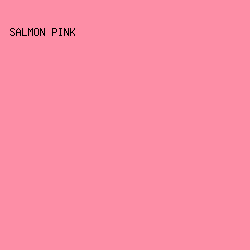 FD8EA6 - Salmon Pink color image preview