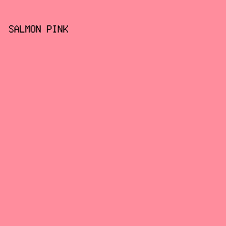 ff8d9d - Salmon Pink color image preview