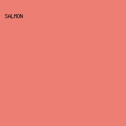 ED7E73 - Salmon color image preview
