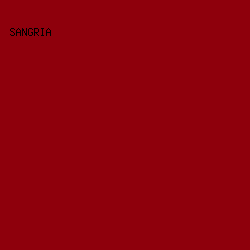 8e000c - Sangria color image preview