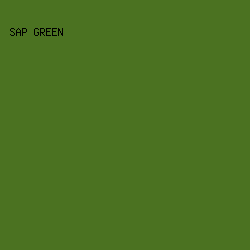 4B7221 - Sap Green color image preview