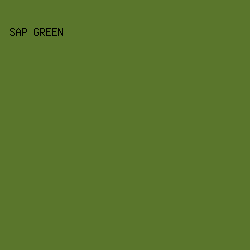 5a762c - Sap Green color image preview