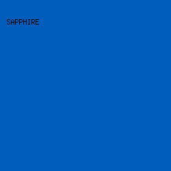 005DBB - Sapphire color image preview