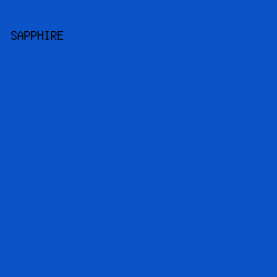 0B53C6 - Sapphire color image preview