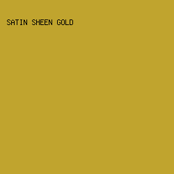 C0A42E - Satin Sheen Gold color image preview
