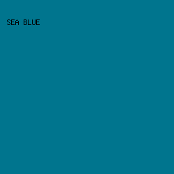 00758e - Sea Blue color image preview