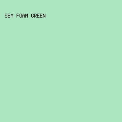 ACE6C0 - Sea Foam Green color image preview