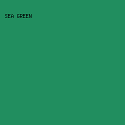 218E5F - Sea Green color image preview