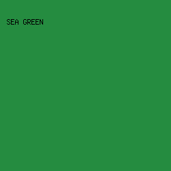 258c40 - Sea Green color image preview