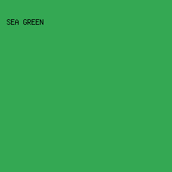 34A853 - Sea Green color image preview