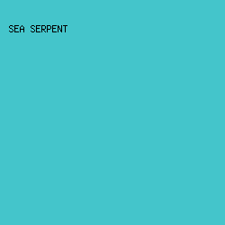 44C5CB - Sea Serpent color image preview