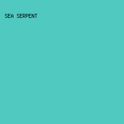 50C9C0 - Sea Serpent color image preview
