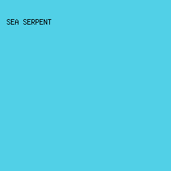 51D0E7 - Sea Serpent color image preview