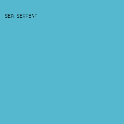 56B8CE - Sea Serpent color image preview