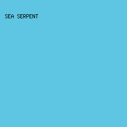 5EC6E2 - Sea Serpent color image preview