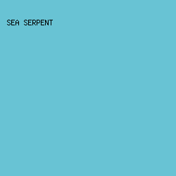 68C3D4 - Sea Serpent color image preview