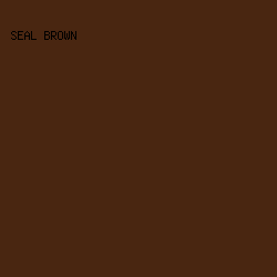 492611 - Seal Brown color image preview