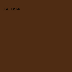 4f2c13 - Seal Brown color image preview