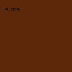 5B270B - Seal Brown color image preview