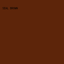 5D250A - Seal Brown color image preview