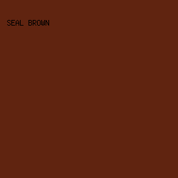 602410 - Seal Brown color image preview