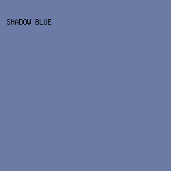 6C7BA6 - Shadow Blue color image preview