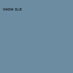 6C8CA2 - Shadow Blue color image preview