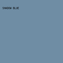 6F8DA4 - Shadow Blue color image preview