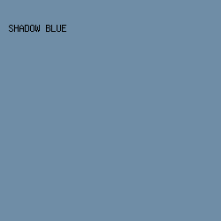 6F8DA6 - Shadow Blue color image preview