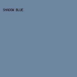 6e85a2 - Shadow Blue color image preview