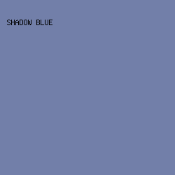 727FA9 - Shadow Blue color image preview