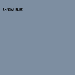 7D8EA1 - Shadow Blue color image preview