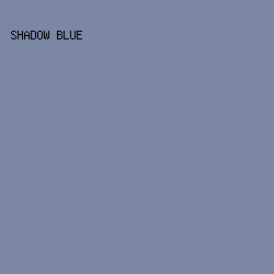 7c87a6 - Shadow Blue color image preview