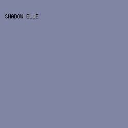 8085A4 - Shadow Blue color image preview