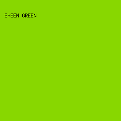 88D700 - Sheen Green color image preview