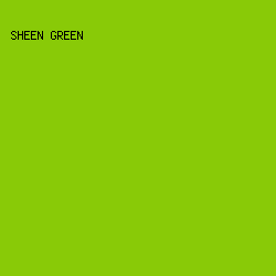 89CA07 - Sheen Green color image preview
