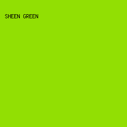 92DF03 - Sheen Green color image preview