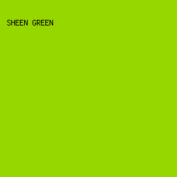 97D700 - Sheen Green color image preview