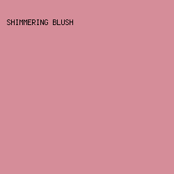 D58D99 - Shimmering Blush color image preview