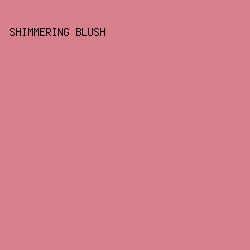 D77F8B - Shimmering Blush color image preview