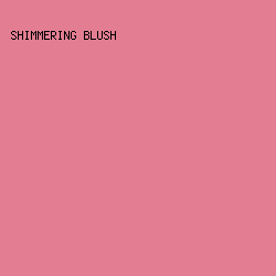 E37E92 - Shimmering Blush color image preview