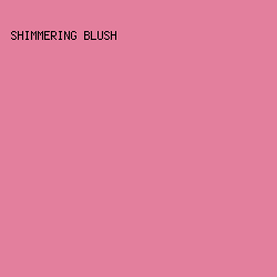 E37F9D - Shimmering Blush color image preview