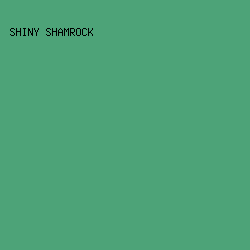 4da378 - Shiny Shamrock color image preview
