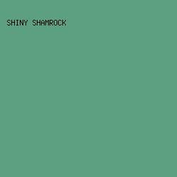 5C9F81 - Shiny Shamrock color image preview
