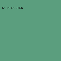 5b9e7e - Shiny Shamrock color image preview