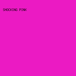 EB1AC3 - Shocking Pink color image preview