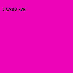 ED04B8 - Shocking Pink color image preview