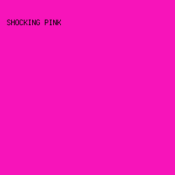 F714BA - Shocking Pink color image preview